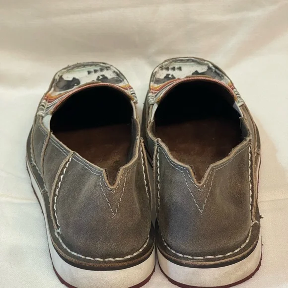 Ariat Cruiser Natural Taupe Buffalo Print Sz: 8.5 - Picture 7 of 8